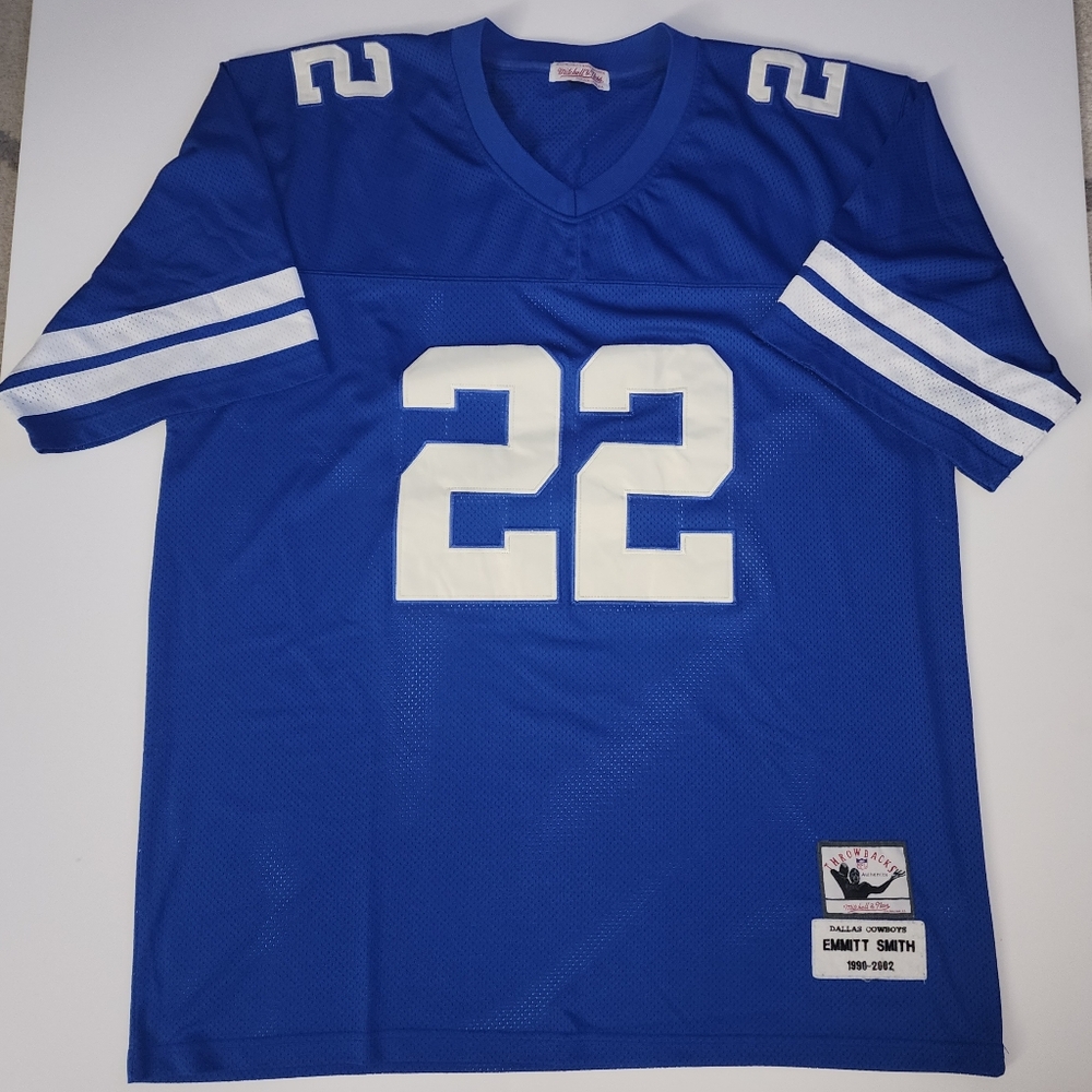 Vintage Mitchell & Ness Dallas Cowboys Emmitt Smith throwback jersey mens 5XL